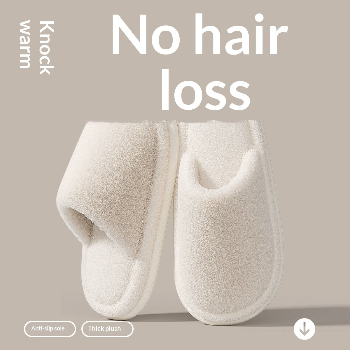 Indoor Non-slip Warm Shoes For Home Use