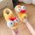Cute Chick Cotton Slippers Women Winter 2025 New Home Indoor