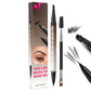 Waterproof And Sweat-proof Not Smudge Double-headed Eyebrow Pencil