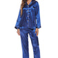 Pajamas Women's Long Sleeve Sleepwear Soft Button Loungewear Pjs Set Nightwear