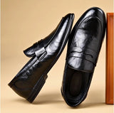 Business Formal Wear Leather Shoes Men