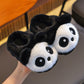 Winter Cotton Slippers For Children  Warm And Fleece-lined Cotton Shoes