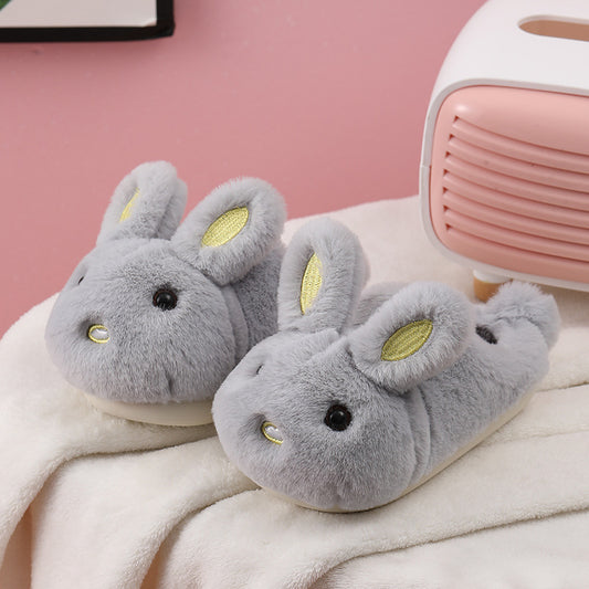 Autumn And Winter Children Cotton Slippers Cute Girls