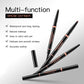 Waterproof And Sweat-proof Distinct Look Three-dimensional Line Carving Triangle Eyebrow Pencil