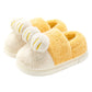 Cotton Slippers With Back Support Home