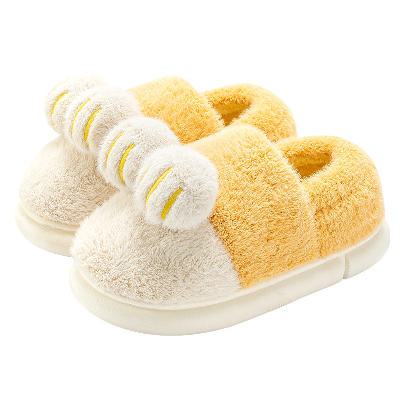 Cotton Slippers With Back Support Home