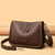 High-capacity Leather Womens Bag A Stylish Saddle-style Commuter Bag For Women