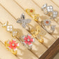 High-end Butterfly-shaped Open Adjustable Ring