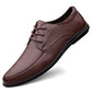 Mens Casual Leather Shoes With Soft Soles