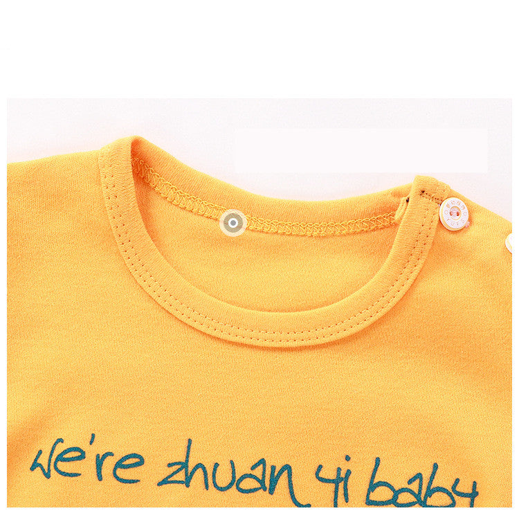 Children's Long-sleeved Underwear Cotton Bottoming Shirt