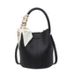 Fashionable Versatile Silk Scarf Tote Bucket Bag
