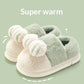 Cotton Slippers With Back Support Home