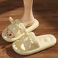 Home Bathroom Non Slip Odor Resistant Foot Soothing Slippers That Feel Like Walking On Clouds