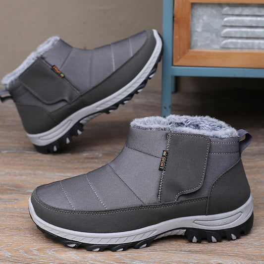 New Winter Slip-on Fleece-lined, Extra-thick Outdoor Snow Boots