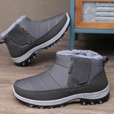 New Winter Slip-on Fleece-lined, Extra-thick Outdoor Snow Boots