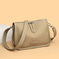 High-capacity Leather Womens Bag A Stylish Saddle-style Commuter Bag For Women