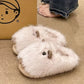 New Comfortable Women's Slippers Soft Suede Indoor