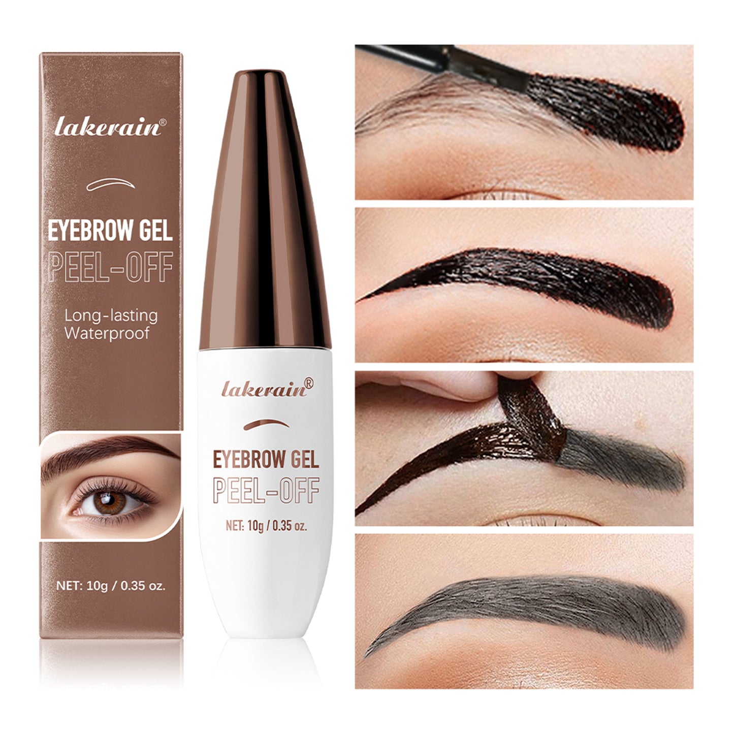 Wild Eyebrow Three-dimensional Waterproof Sweat-proof Not Easy To Fade Eyebrow Cream