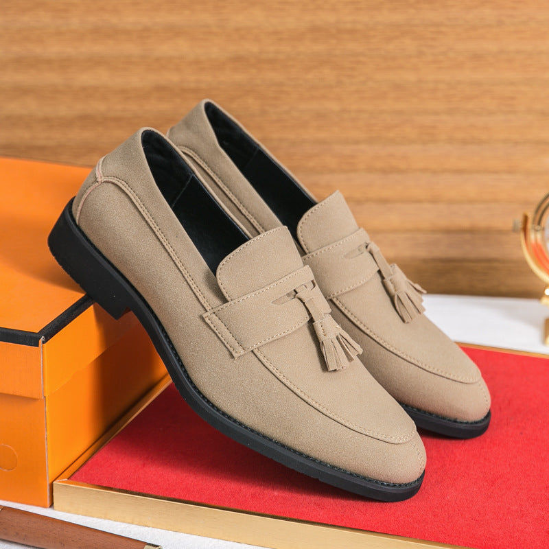Slip-on Casual Tassel Loafers For Laid-back Style