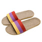 Linen Slippers Deodorizing Sweat-absorbing And Quiet