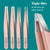 Eye Tweezer 4-piece Set Manicure Expert Eye-brow Knife Portable Tool Tweezers