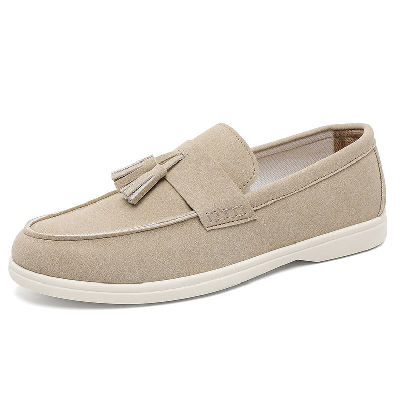 Suede Slip-on Business-casual Loafers