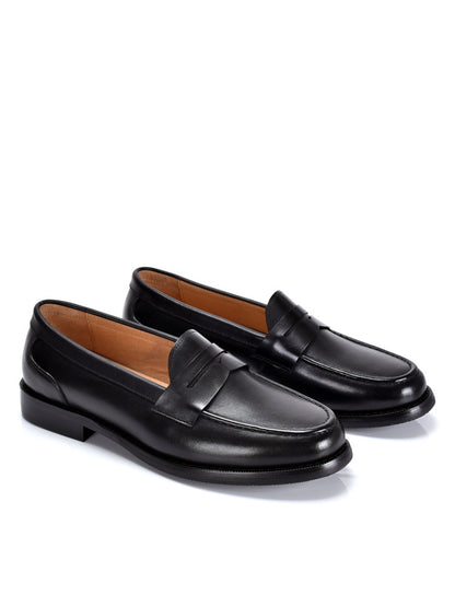 Mens British-style Vintage Slip-on Low-cut Loafers