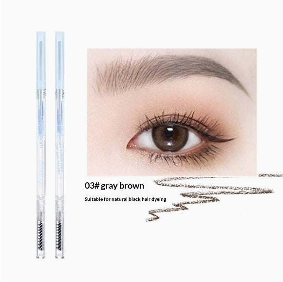 Double-ended Ultra-fine Waterproof Long-lasting Natural Eyebrow Pencil