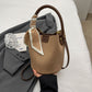 Fashionable Versatile Silk Scarf Tote Bucket Bag