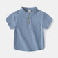 Boy V-neck Short Sleeve Shirt