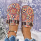 Bohemian-style Ethnic Sandals For Women