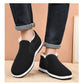 Mens Cloth Shoes With Thickened Wool Insoles And High Tops