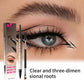 Waterproof And Sweat-proof Not Smudge Double-headed Eyebrow Pencil