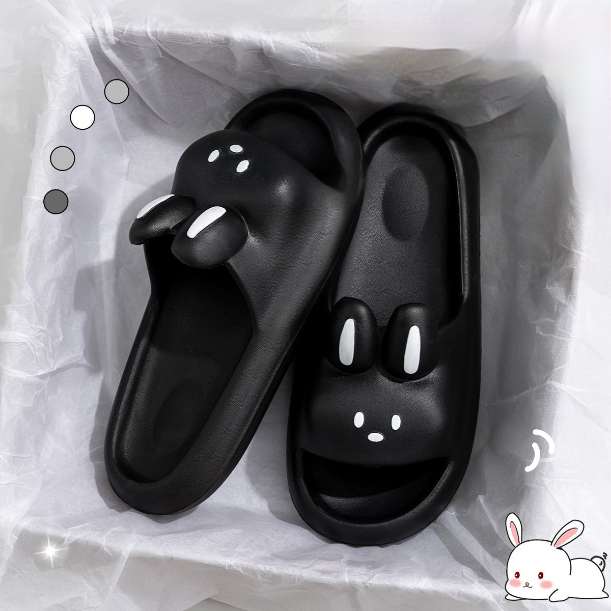 Non Slip Indoor Slippers For The Bathroom And Homesoft Cushioned Step On Stuff Feelfor Women