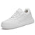 Mens Casual Korean-style Low-top White Sneakers