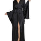Fashion Nightwear One-piece Satin Bridesmaid Bathrobe