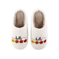 Women's Warm Winter Cotton Slippers With Thick Soft Sole And Anti-Slip