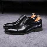 Classic Casual 3D Squaretoe Leather Shoes For Me