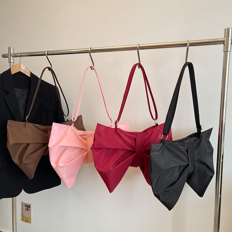 Korean-style Chic Bow Tote Bag With A Large Capacity