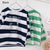 Boys Striped T-Shirt Thin Long Sleeve