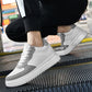 Mens Casual Korean-style Low-top White Sneakers