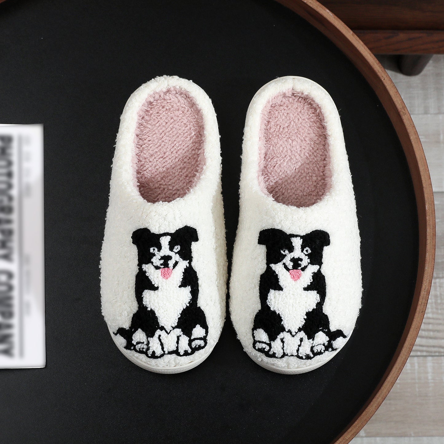 Embroidered Cotton Slippers For Household Pets And Animals