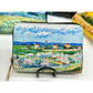 Retro Oil Painting Van Gogh Design High-Capacity Anti-Magnetic Multi-Card Cardholder