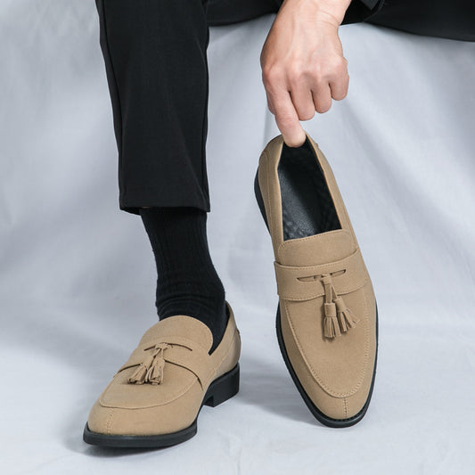 Slip-on Casual Tassel Loafers For Laid-back Style
