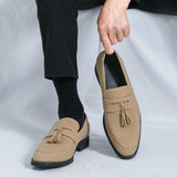Slip-on Casual Tassel Loafers For Laid-back Style