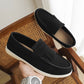 Mens Matte Leather Loafer Slip-on Shoes
