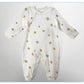 Lemon Organic Cotton Newborn Girl's Jumpsuit